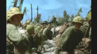 TARAWA 2 of 2 WWII RARE COLOR FILM [upl. by Nalahs]