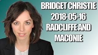 Bridget Christie  20180516  Radcliffe and Maconie [upl. by Einot366]