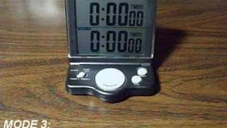 T4 LCD Dual Timer  Clock Timer [upl. by Anreval]