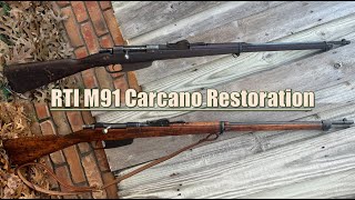 Royal Tiger Imports Carcano M91 Fucile Full Restoration [upl. by Addiel]