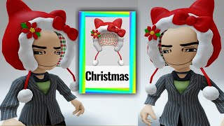 EASY HURRY NEW FREE CHRISTMAS ITEM 🎅🏻🤶🏻 ROBLOX LIMITED [upl. by Kenrick527]