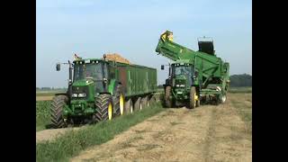 JOHN DEERE AND WUHLMAUS RACER 6500 POTATO HARVESTER [upl. by Culver]