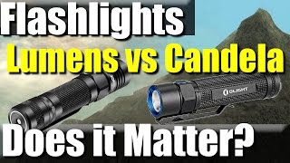 How to choose a light Lumens vs Candela  RevHiker [upl. by Schiro]