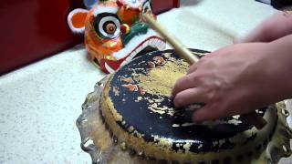 Choy Li Fut Lion Dance Drumming [upl. by Urina]