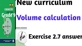 Grade 9 Chemistry unit two measurement and scientific method calculation on volume of phosphorus [upl. by Rats622]