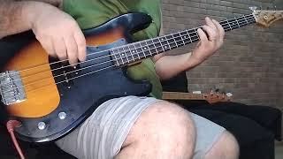 Review baixo samick precision captador fender original séries Thiaguinho bass [upl. by Seditsira]