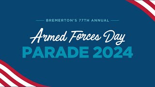 2024 Bremerton Armed Forces Day Parade [upl. by Yessej]