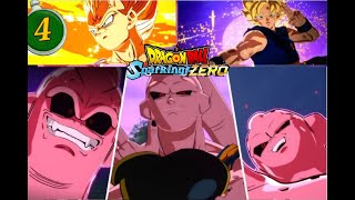 TUTTA LA SAGA DI MAJIN BU STORIA TUTTI I PERSONAGGI DRAGON BALL SPARKING ZERO ep4 [upl. by Rebmac]