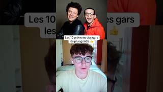 Les 10 prénoms des gars les plus gentils 👍 gentil gentils prenom prenoms classement [upl. by Avis291]