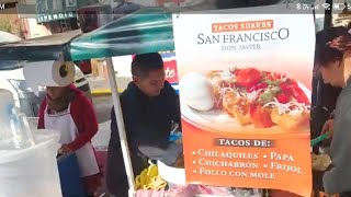 Tacos Suaves San Francisco de Don Javier Tradición familiar desde Zamora cotidiano399 [upl. by Aisila120]