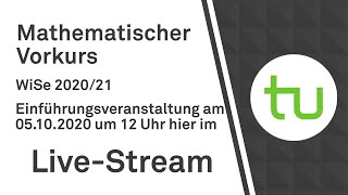 Einführungsveranstaltung  MathematikVorkurs für Ingenieure [upl. by Garges]