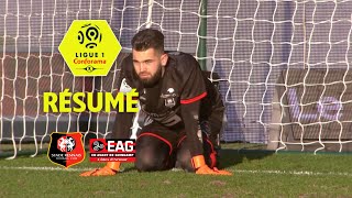 Stade Rennais FC  EA Guingamp 01  Résumé  SRFC  EAG  201718 [upl. by Tarr]