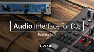 DJ with the Fireface UCX Audio Interface and Traktor Pro [upl. by Sheena261]