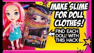 Poopsie Slime Rainbow Surprise Fashion Doll Pixie Rose  Diy Slime🌈 [upl. by Tomasine]