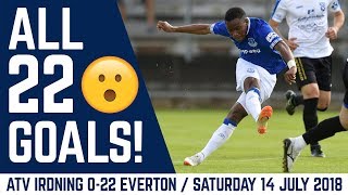 ALL 22 GOALS  ATV IRDNING 022 EVERTON MARCO SILVA’S FIRST GAME [upl. by Anaderol781]