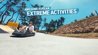 Viral 01 Awesome Korean Extreme Activities MAL [upl. by Refitsirhc]