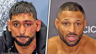 Amir Khan vs Kell Brook • FULL POST FIGHT PRESS CONFERENCE  Sky Sports Boxing [upl. by Arednaxela]