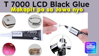 T 7000 Lcd black Glue Makapit pa sa Jowa nyo [upl. by Dedra]