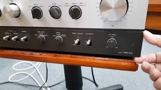 Denon PMA 860 Amplifier Repair [upl. by Giuseppe653]