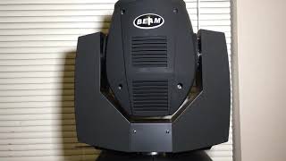 Beam 230 moving head LED  problem with LCD screen [upl. by Dazhehs645]