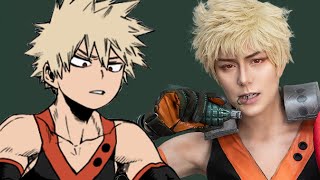 Bakugo Makeup Tutorial MHA BNHA  Svattii Cosplay [upl. by Adamina]