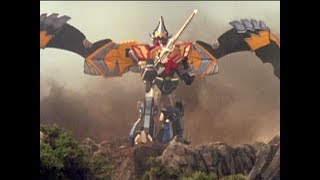 Titan Megazord  Mystic Force  Power Rangers Official [upl. by Annayehc]