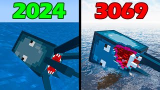 minecraft physics in 2024 vs 3069 [upl. by Bello]