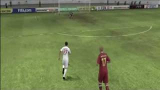 Russia vs Germany Fifa 10 [upl. by Yenrab]