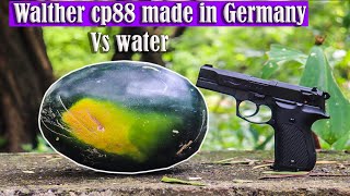 Walther cp88 made in Germany Vs watermelon [upl. by Rabah581]