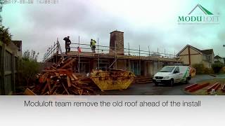 Moduloft Bungalow loft conversion Chippenham [upl. by Noirad]