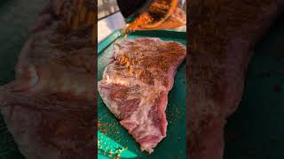 Campo Grande Iberico Pork Steak  Check this out 👇🏾 iberia pork grilling [upl. by Irrak]