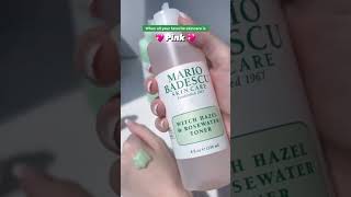 Mario Badescus favorite PINK skincare [upl. by Prowel]