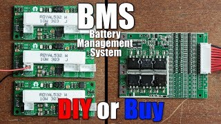 BMS Battery Management System  DIY or Buy  Properly protecting LiIonLiPo Battery Packs [upl. by Lurline762]