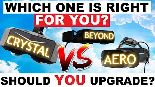 HIGHEND PC VR SHOOT OUT Bigscreen Beyond VS Varjo Aero VS Pimax Crystal  WHICH IS RIGHT FOR YOU [upl. by Baruch]