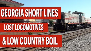 Georgia Short Lines Lost Locomotives and Low Country Boil [upl. by Morehouse]