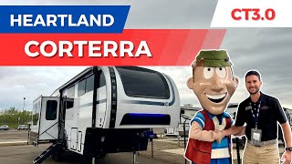 2024 Heartland Corterra CT30  ALLNEW HEARTLAND FIFTH WHEEL [upl. by Yssirhc929]