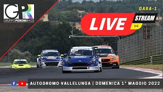 PeroniRace  Live Streaming  Vallelunga 1° Maggio 2022 mattina [upl. by Zilber]