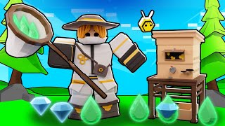 I Got INFINITE LOOT With Beekeeper BUFF In Roblox Bedwars [upl. by Llehcim727]