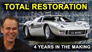 FULLY Restoring a 1966 GT40 MKI Road Car [upl. by Xuaeb]