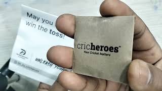 Toss Coin for chicket match  Cricheroestosscoin  Unboxing toss Coin [upl. by Yhtamit214]