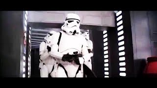 Clumsy Stormtrooper Blooper in quotStar Warsquot 1977 [upl. by Aserehc522]