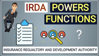 IRDA Powers and Functions  Structure  Objectives  Types  Hindi [upl. by Laney]