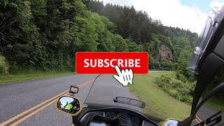 2010 Goldwing Blue Ridge Parkway motovlog and running errands the long way around [upl. by Retsel]