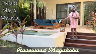 Rosewood Mayakoba  Deluxe Lagoon Suite Walkthrough amp Review in Riviera Maya  Cancun area [upl. by Cassil]