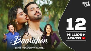 Baarishon IOfficial VideoI Udit Narayan I PayalDevOfficial I Akanksha Puri I Sharad I RashmiVirag [upl. by Raviv]