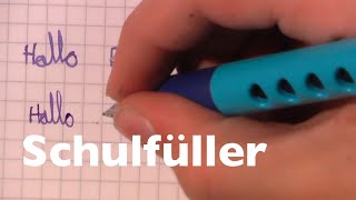 ① Kinder testen Schulfüller Fountain Pen Review [upl. by Gladis]