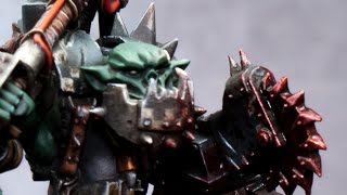 How to paint GOFFS Ork Nob by Lester Bursley [upl. by Puduns]