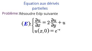 Résolution déquations aux dérivées partielles basiques [upl. by Biel]