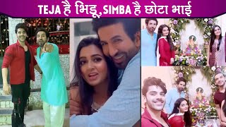 Tejasswi K Ghar Pahunche Karan Simba Vishal Li Bappa KI BLESSING BB 15 ExContestants Ka REUNION [upl. by Alemrac]