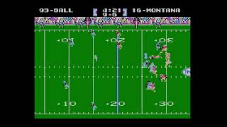 Tecmo Super Bowl Detroit Lions  Week 8 NES 4K60 [upl. by Micro317]